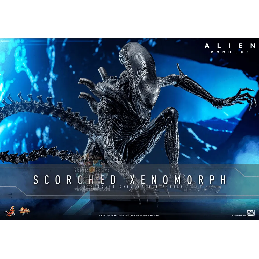 Scorched Xenomorph Alien: Romulus Movie Masterpiece