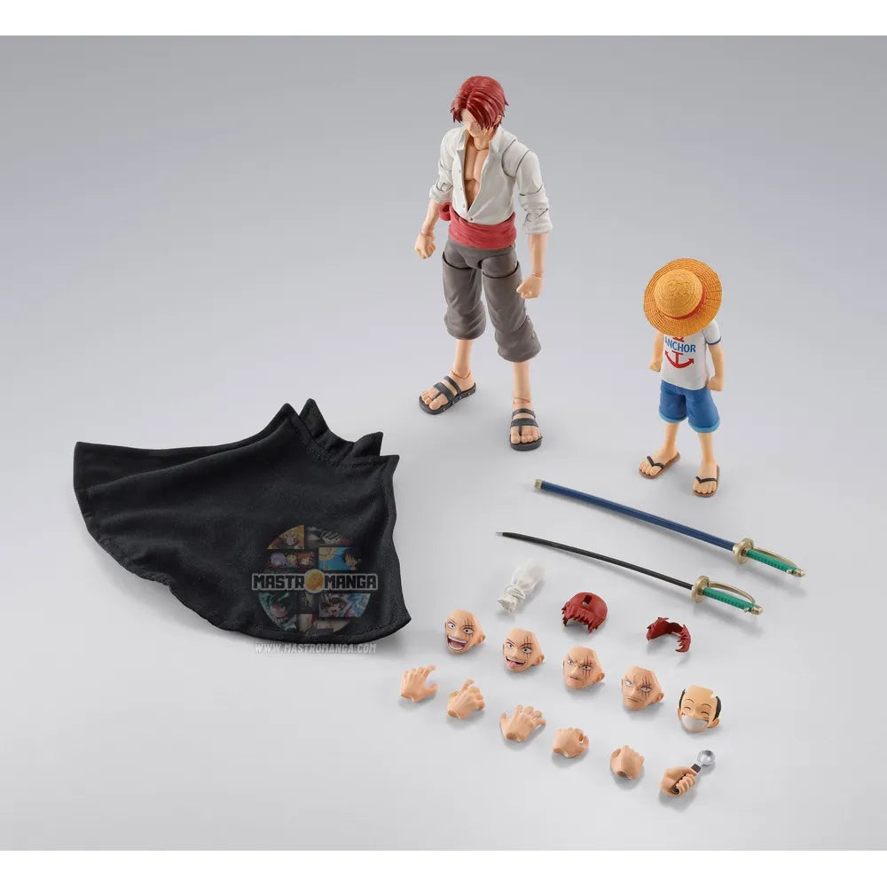 Shanks & Monkey D. Luffy Childhood Ver. One Piece S.H.Figuarts