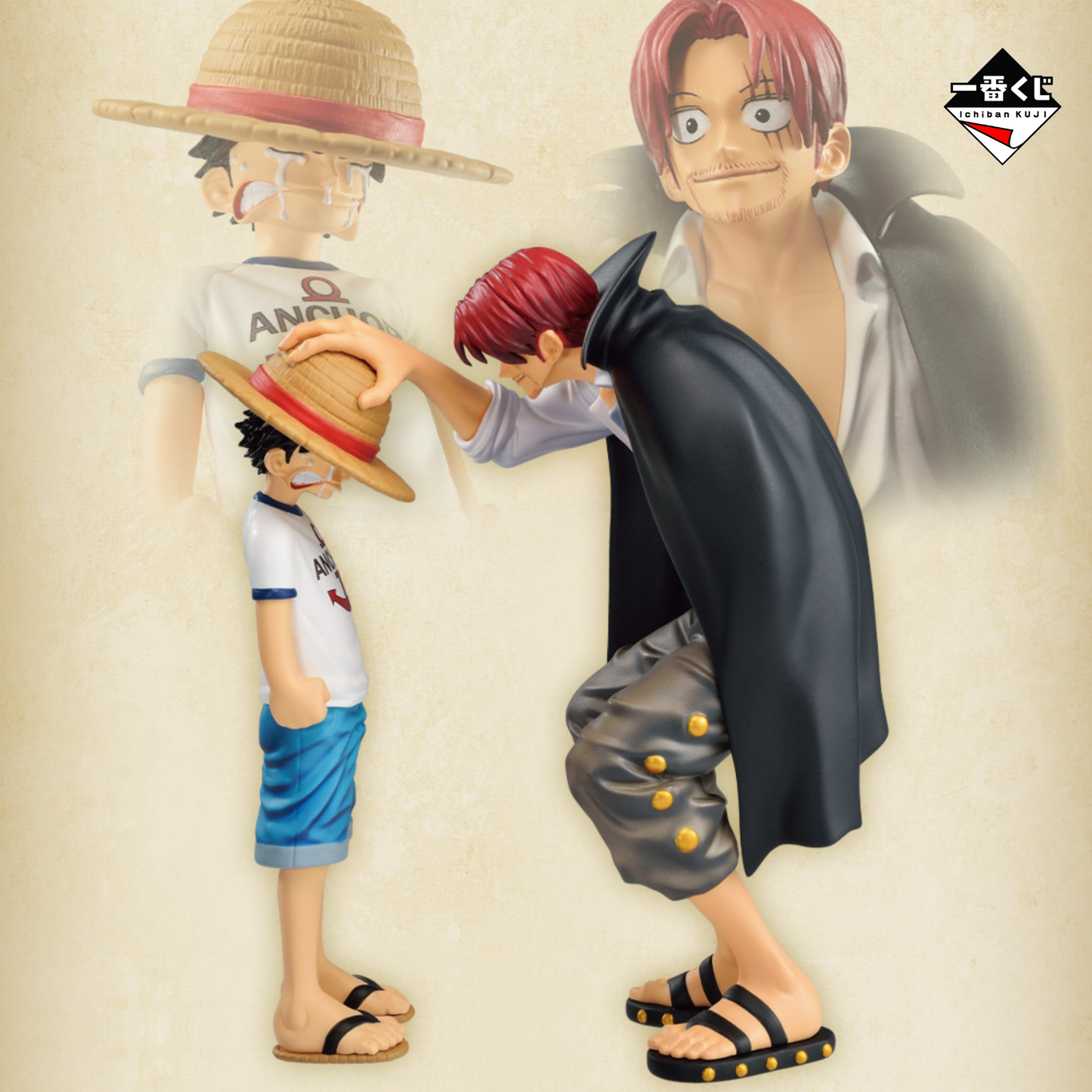 Monkey D. Luffy & Shanks One Piece Emotional Stories Revible Moment Ichiban Kuji