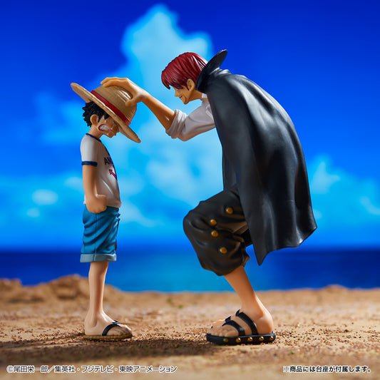 Monkey D. Luffy et Shanks Histoires émotionnelles One Piece Moment réversible Ichiban Kuji