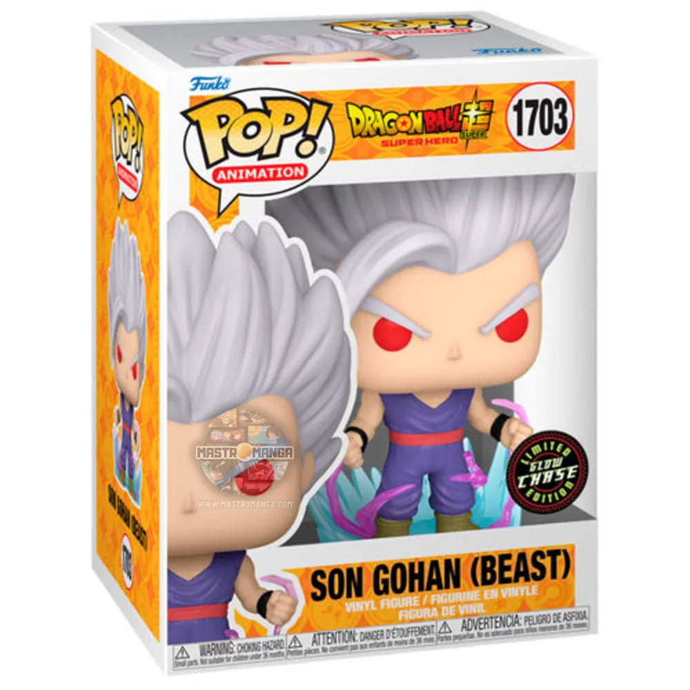 Gohan Beast Limited Slow Chase Edition Dragon Ball Super: Super Hero Funko POP! Animation 1703