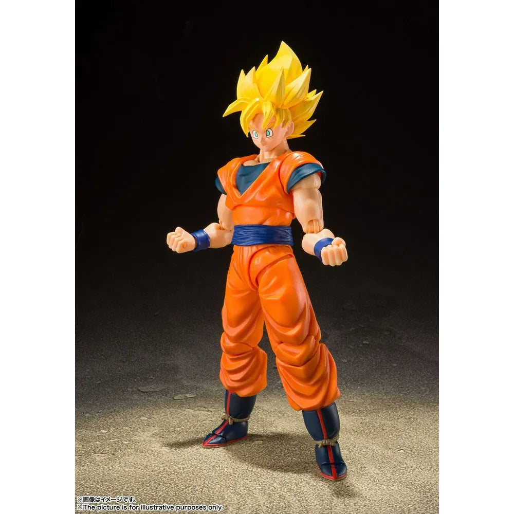 Son Goku Super Saiyan Full Power Re Run Dragon Ball Z S.H.Figuarts