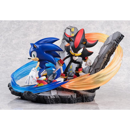 Sonic &amp; Knuckles Sonic 2 The Hedgehog Super Situation Figure S-Fire