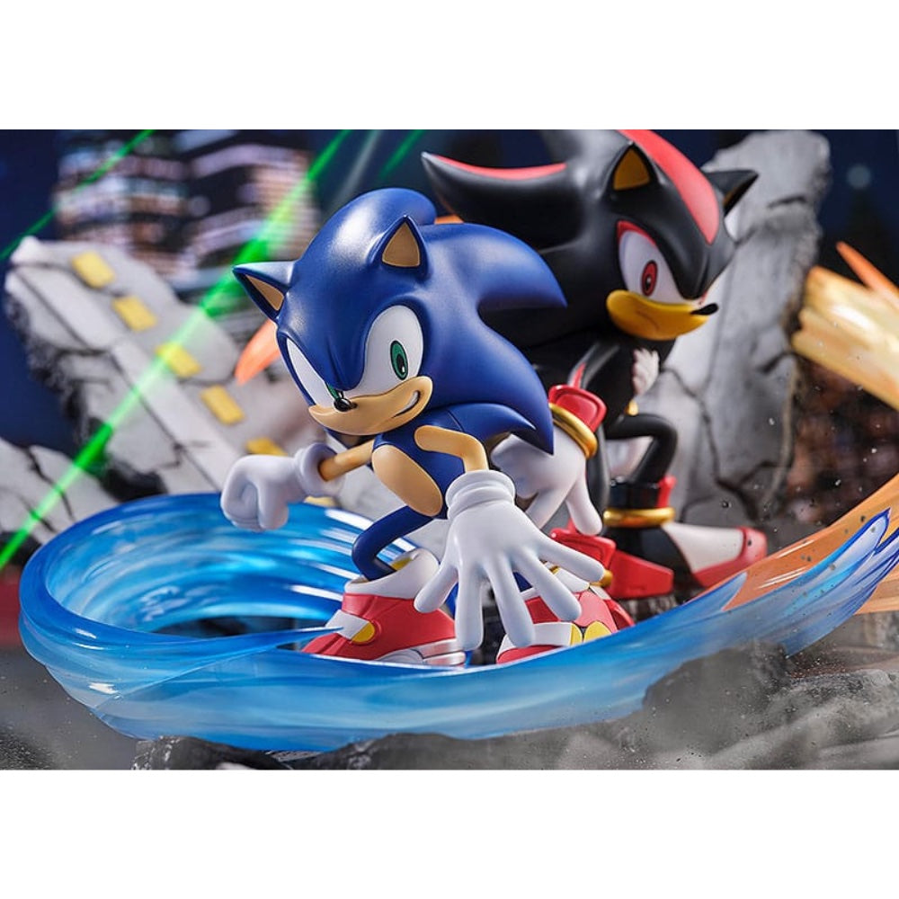 Sonic &amp; Knuckles Sonic 2 The Hedgehog Super Situation Figure S-Fire