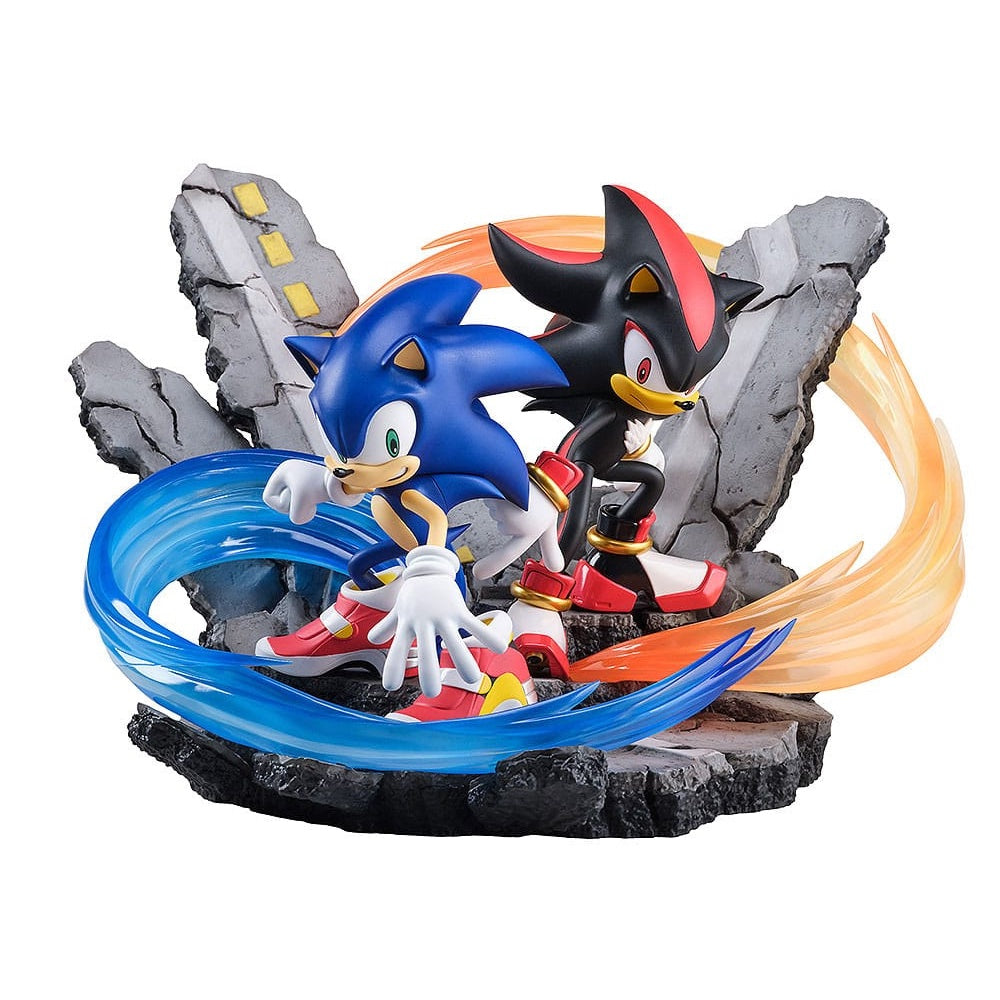 Sonic & Knuckles Sonic 2 The Hedgehog Super Situation Figure S-Fire