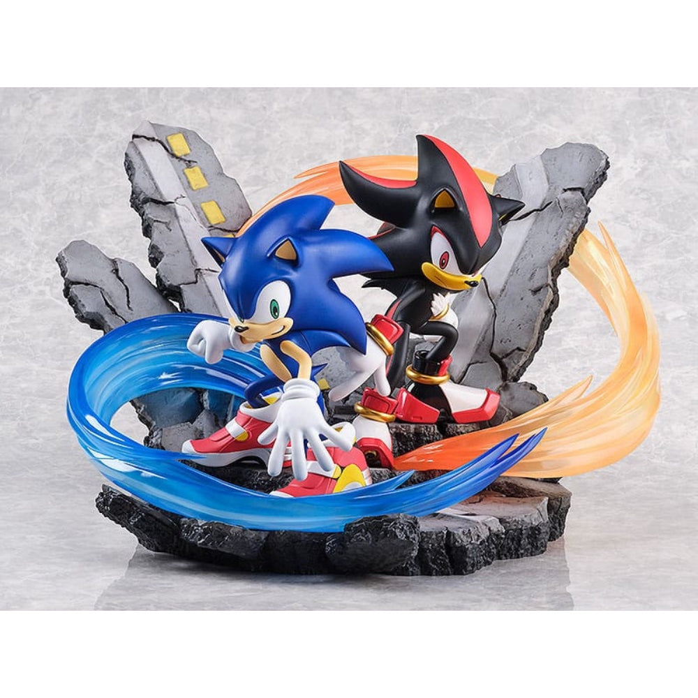 Sonic & Knuckles Sonic 2 The Hedgehog Super Situation Figure S-Fire