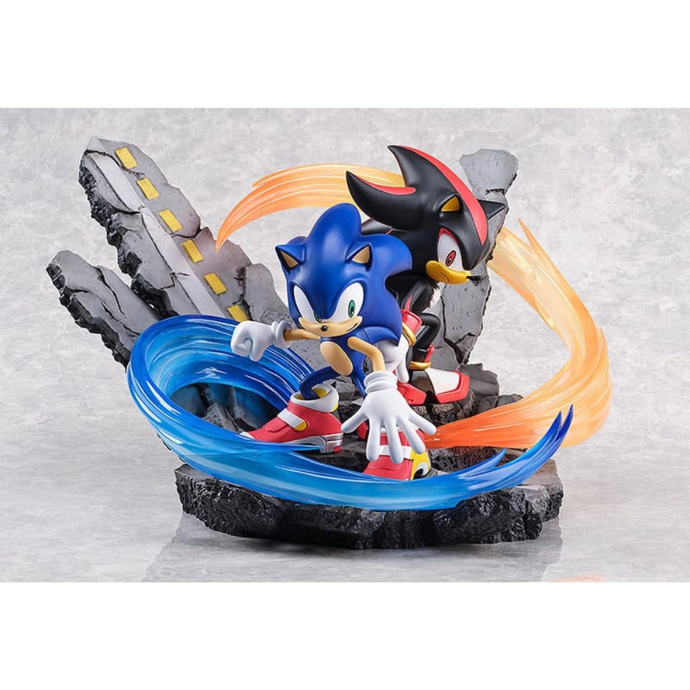 Sonic &amp; Knuckles Sonic 2 The Hedgehog Super Situation Figure S-Fire