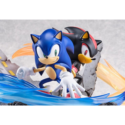 Sonic &amp; Knuckles Sonic 2 The Hedgehog Super Situation Figure S-Fire