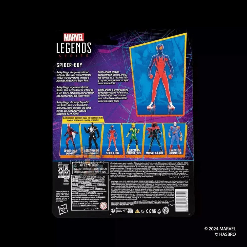 Spider-Boy Spider-Man Vintage Marvel Legends