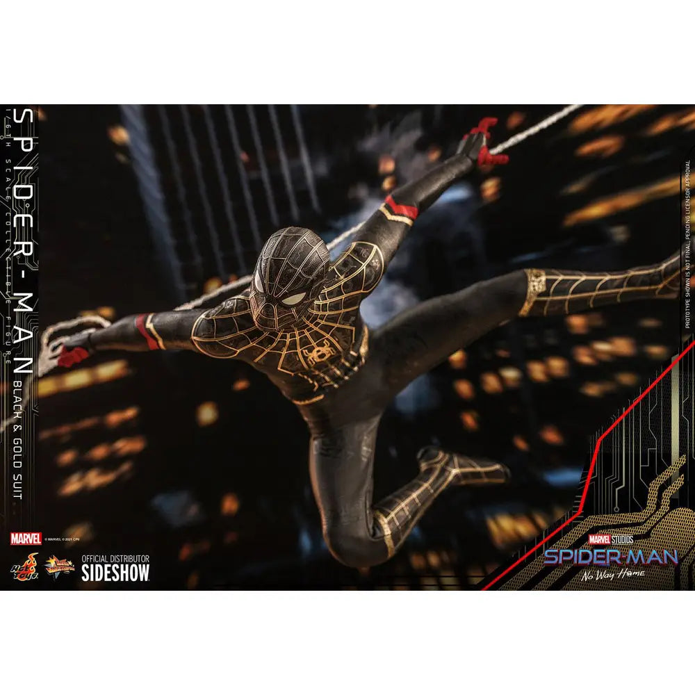 Spider-Man (Black & Gold Suit) Spider-Man: No Way Home Movie Masterpiece