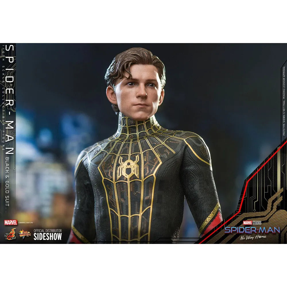 Spider-Man (Black & Gold Suit) Spider-Man: No Way Home Movie Masterpiece