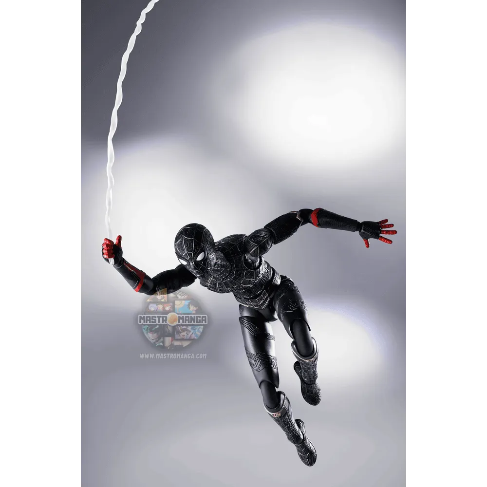 Spider-Man Black And Gold Suit Spider-Man No Way Home S.H.Figuarts