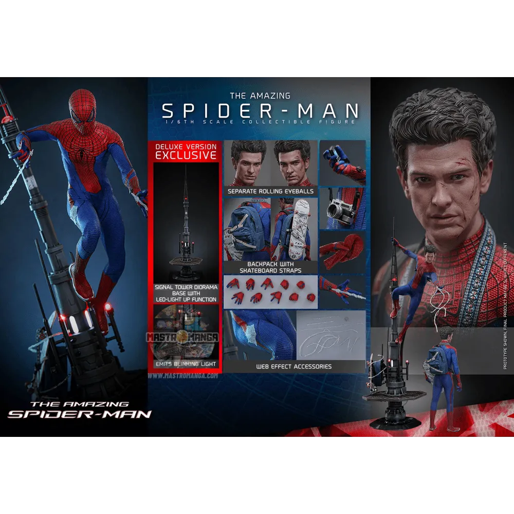 Spider-Man The Amazing Spider-Man Deluxe Version Movie Masterpiece