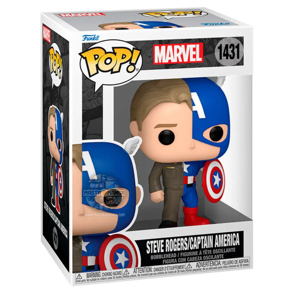 Steve Rogers/Capitan America Marvel Funko POP! 1431