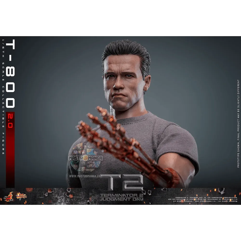 T-800 2.0 Terminator 2 Movie Masterpiece