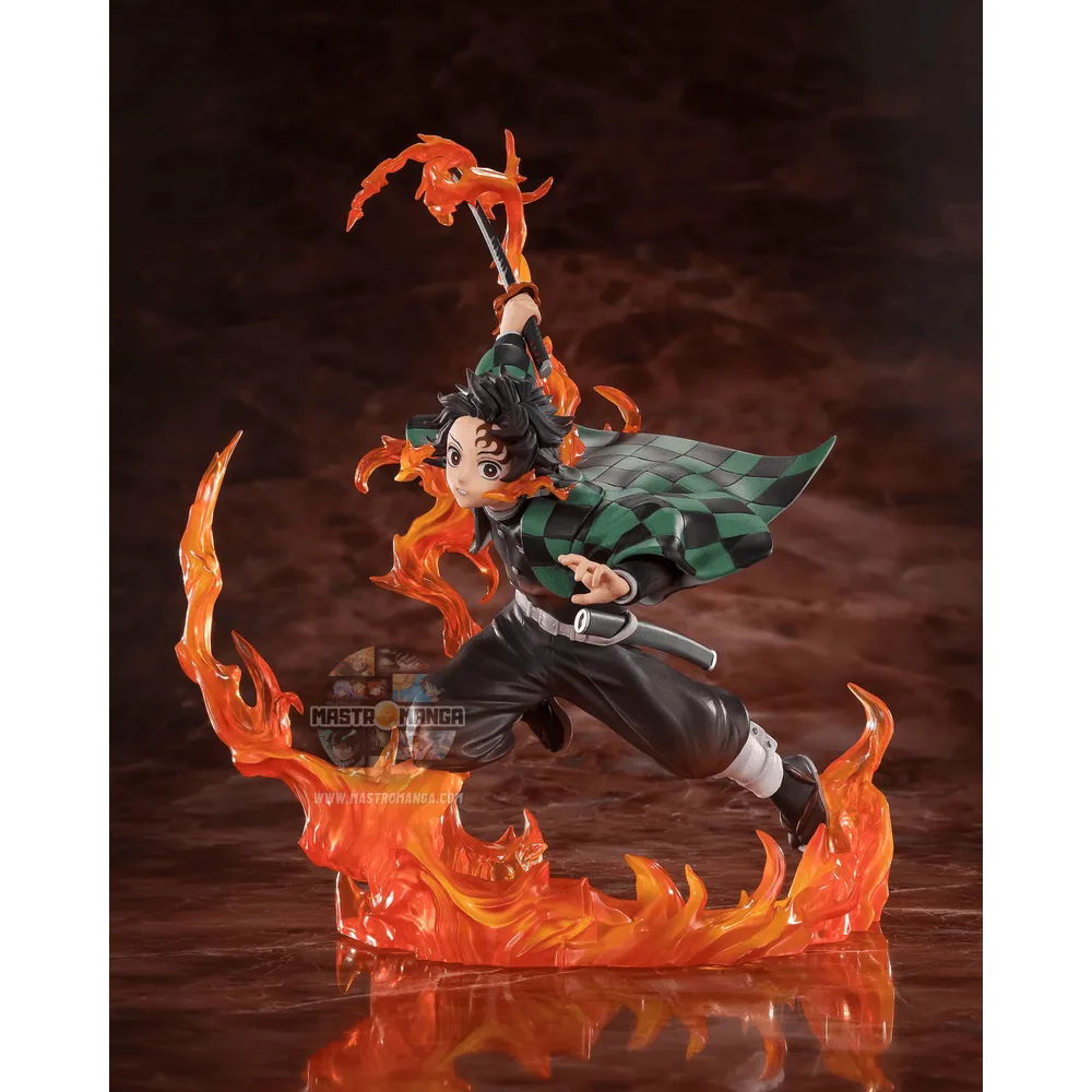 Tanjiro Kamado Kyojuro Rengoku Sword Guard Demon Slayer Kimetsu no Yaiba FiguartsZERO