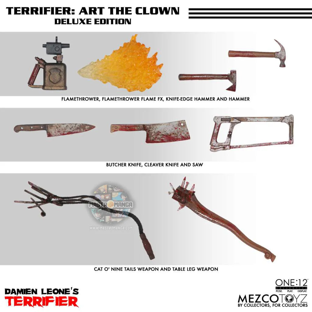 Terrifier Art The Clown DLX One 12 Collective