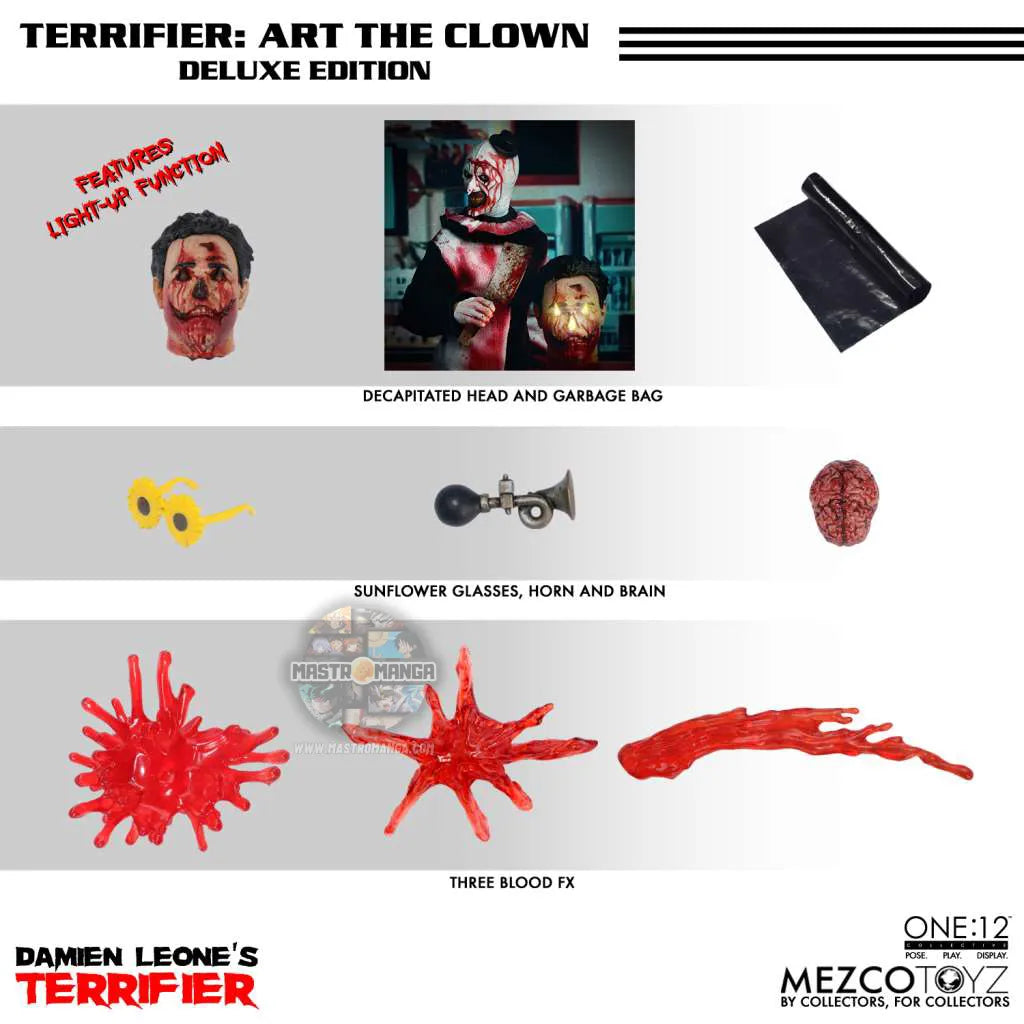 Terrifier Art The Clown DLX One 12 Collective