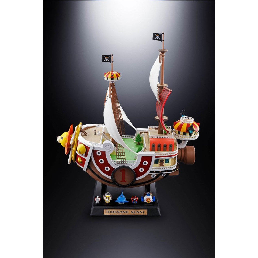 Modèle moulé sous pression Thousand Sunny One Piece Chogokin