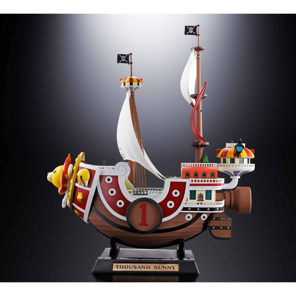 Modèle moulé sous pression Thousand Sunny One Piece Chogokin