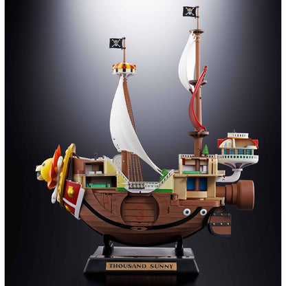 Modèle moulé sous pression Thousand Sunny One Piece Chogokin