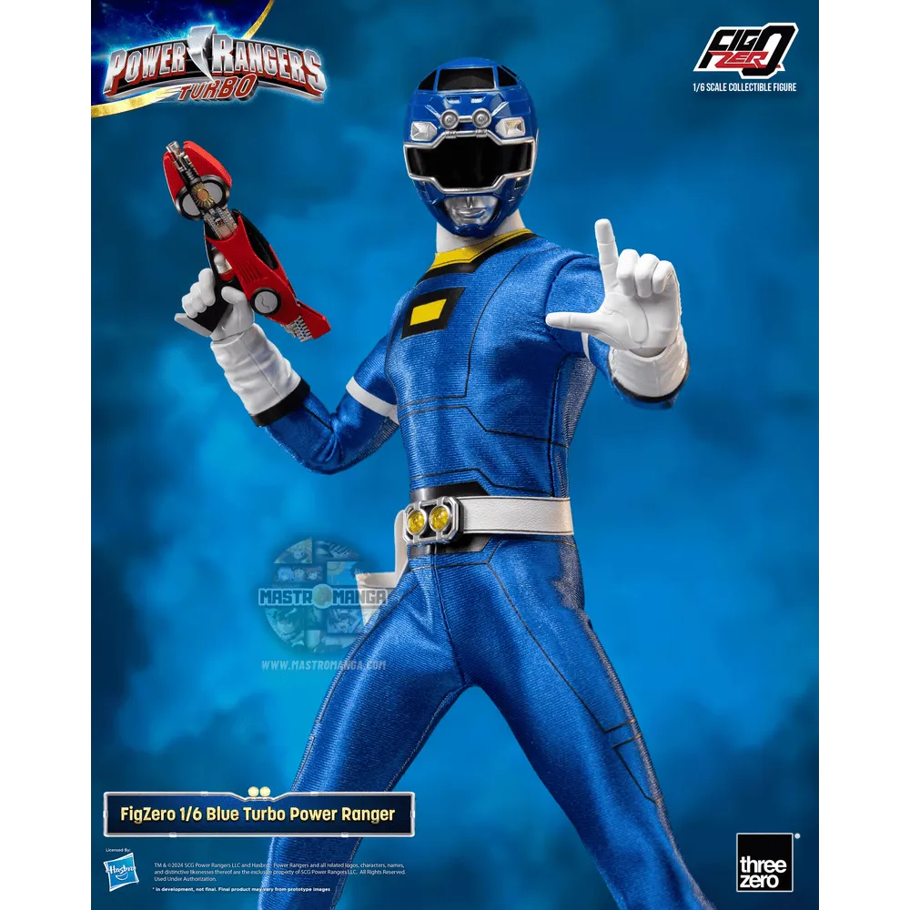 Turbo Blu Turbo Power Rangers FigZero