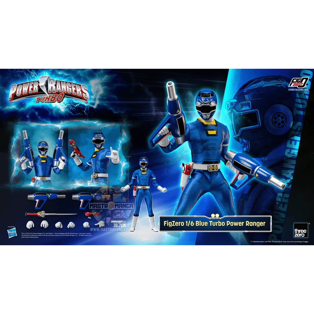 Turbo Blu Turbo Power Rangers FigZero