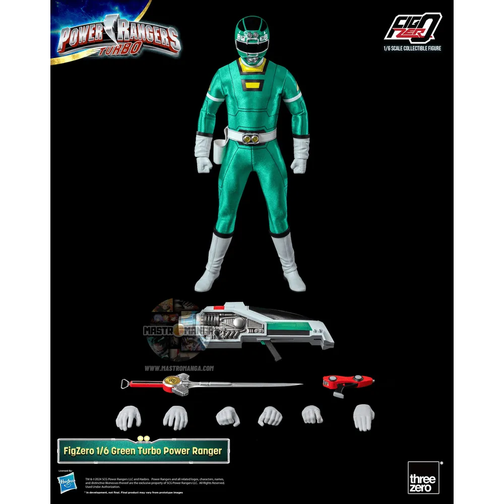 Turbo Green Turbo Power Rangers FigZero