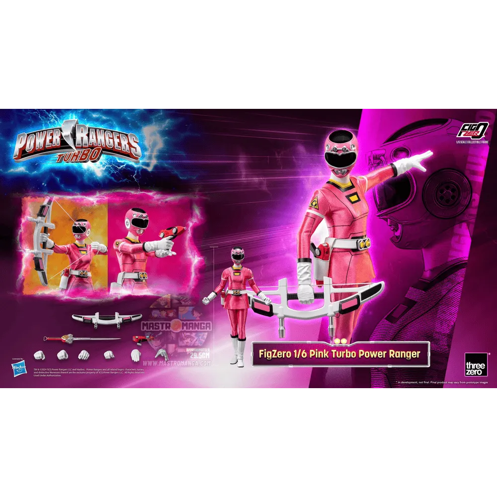 Turbo Pink Turbo Power Rangers FigZero