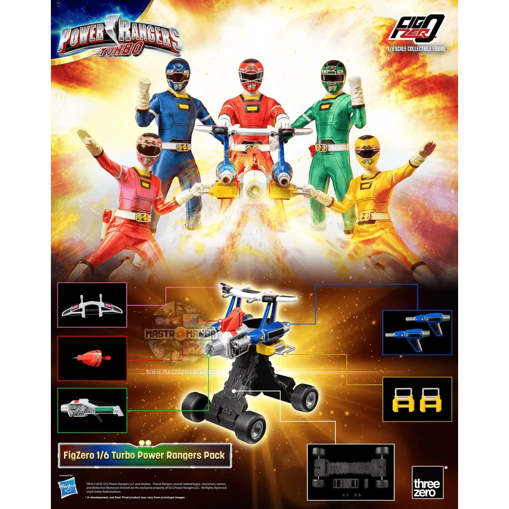 Turbo Power Rangers FigZero