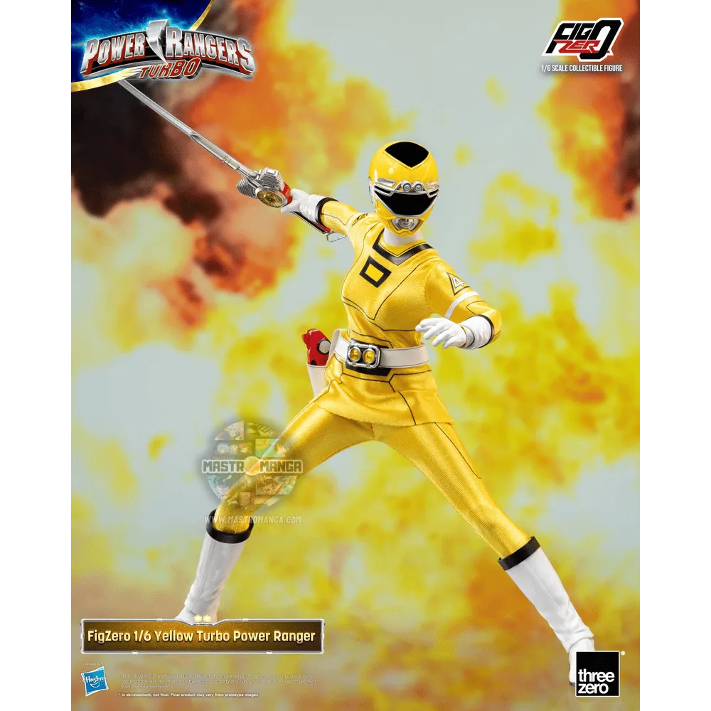 Turbo Yellow Turbo Power Rangers FigZero