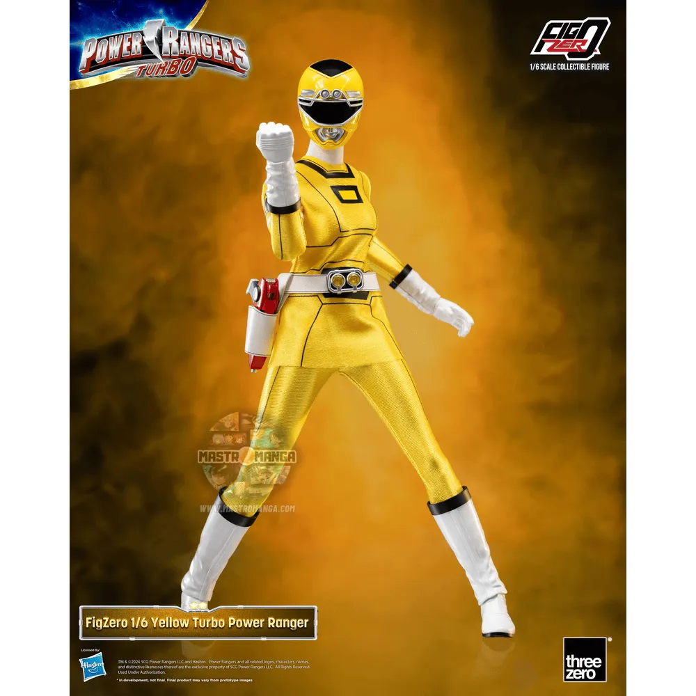 Turbo Yellow Turbo Power Rangers FigZero