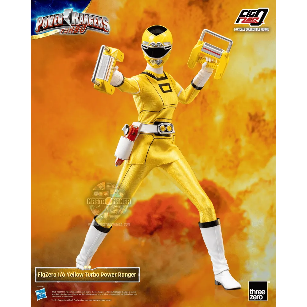 Turbo Yellow Turbo Power Rangers FigZero