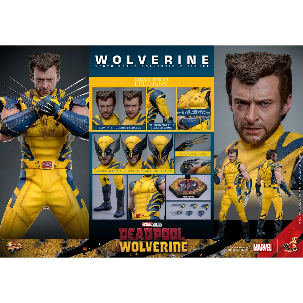 Wolverine Deluxe Version Deadpool & Wolverine Movie Masterpiece