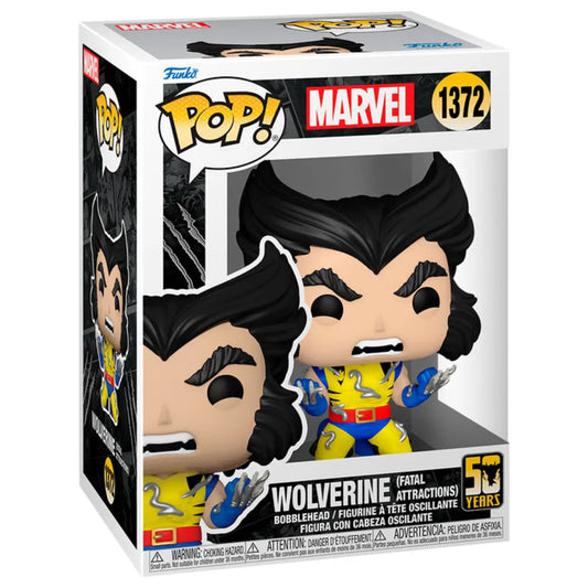 Wolverine Fatal Attractions Wolverine 50th Anniversary Funko POP! Marvel 1372