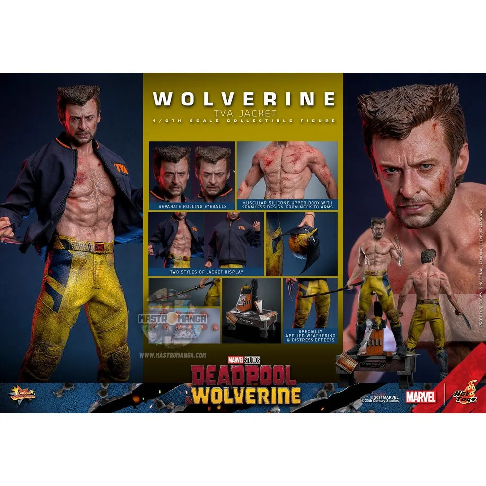 Wolverine (TVA Jacket Version) Deadpool & Wolverine Movie Masterpiece