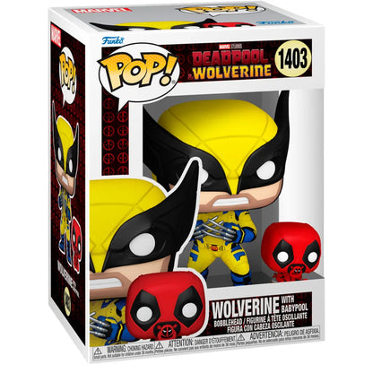 Wolverine with Babypool Deadpool & Wolverine Funko POP! MARVEL 1403