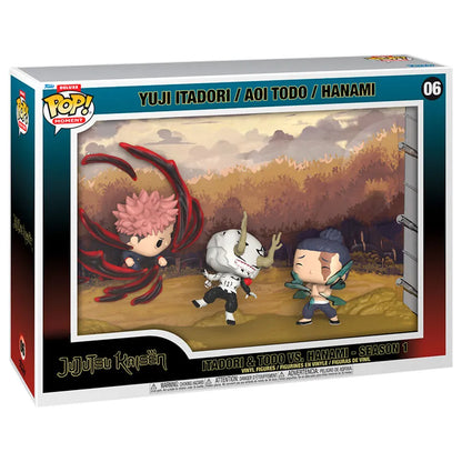 Yuji Itadori & Aoi Todo VS Hanami Jujutsu Kaisen Funko POP! Moment Deluxe 06